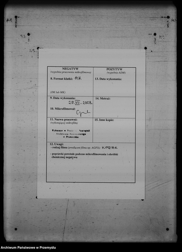 image.from.unit.number "[Kopie ksiąg metrykalnych parafii Walawa z filią Dusowce z Chałupkami Dusowskimi (dekanat Radymno)]"