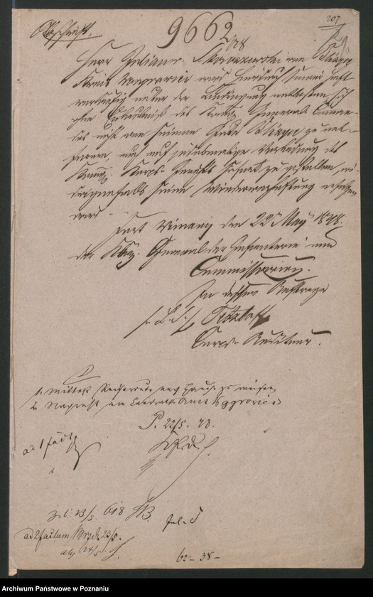 Obraz 5 z jednostki "A. betr. die Familie von Skoraszewski"