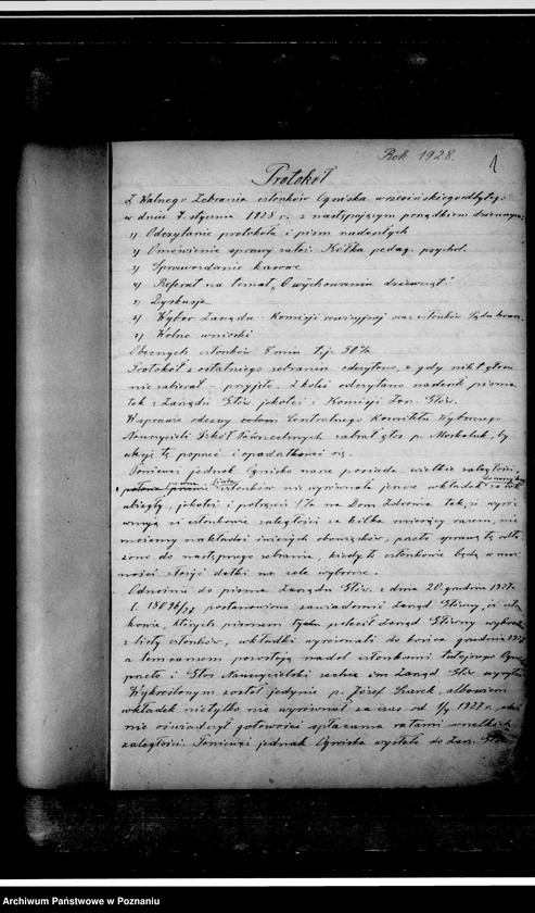 Obraz 5 z jednostki "Książka protokołów zebrań związku"