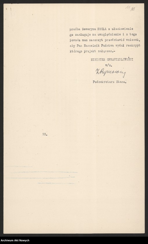 image.from.unit.number "Ułaskawienia z b. Kongresówki - uwzględnione, dotyczące: zabójstw, napadów, oporu wobec urzędnika, kradzieży, łapówkarstwa, defraudacji leśnej, tajnego gorzelnictwa."