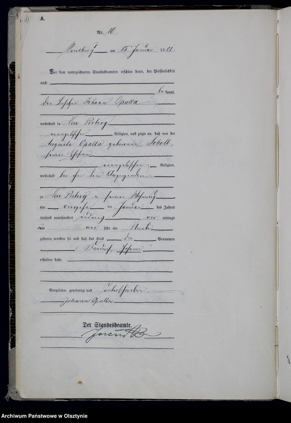 image.from.unit.number "Geburts-Haupt-Register Nr 1 - 354"