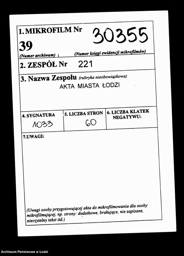 Obraz 2 z jednostki "Akta tyczące się podatku rekrutowego od Żydów"