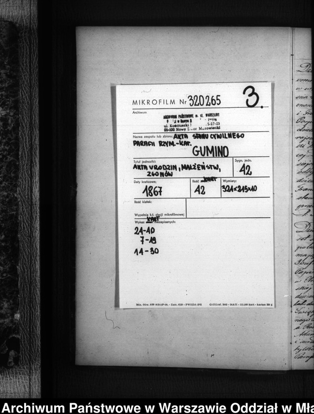 image.from.unit.number "Akta urodzeń, małżeństw, zgonów"