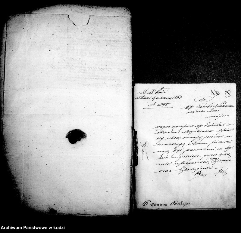 Obraz 20 z jednostki "Akta w przedmiocie urządzeń policyjnych i korespondencji w wypadkach krajowych"