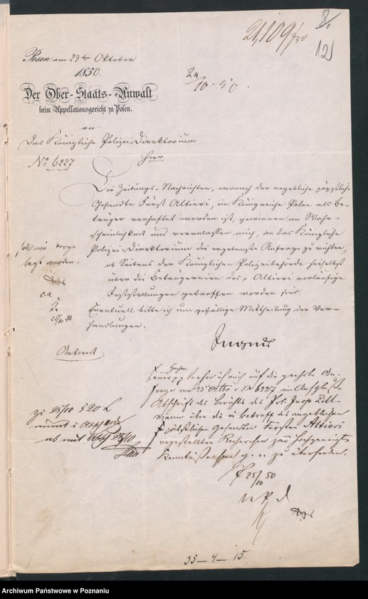 Obraz 16 z jednostki "A. betr. den angeblichen päpstlichen Gesandten Fürsten Altieri"