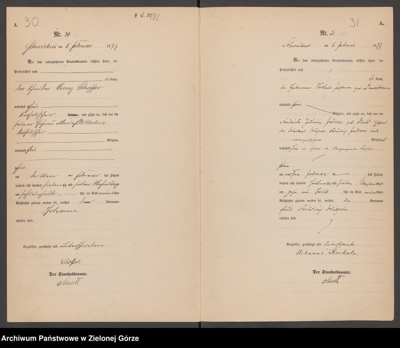 Obraz 19 z jednostki "[Księga urodzeń]"