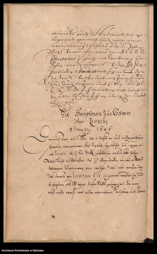 Obraz 12 z jednostki "Liber Missivarum in Anno Domini 1646. [Indeks adresatów]. Liber Missivarum in Anno Domini 1647. Index [adresatów]"
