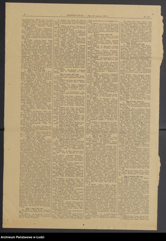 Obraz 18 z jednostki "Binem Lichtensztajn i Syn – sprzedaż materiałów piśmiennych i galanterii"