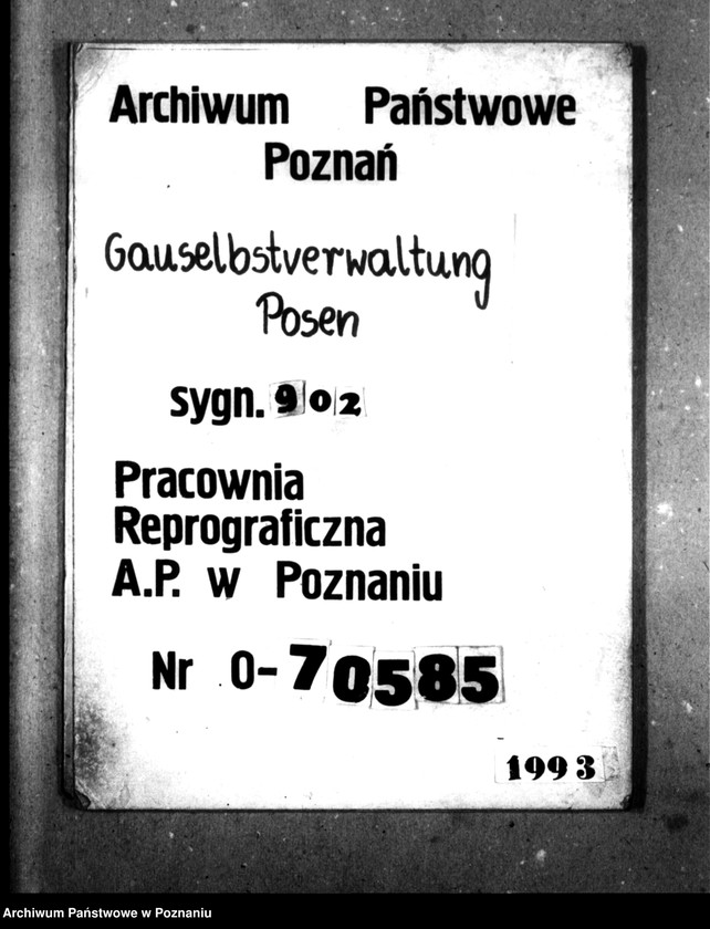 Obraz 1 z jednostki "Schriftwechsel mit der Polizei [Korespondencja z policją dotycząca włamania]."
