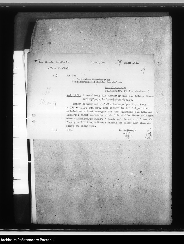 Obraz 5 z jednostki "Nachwuchs für den gehobenen Dienst"