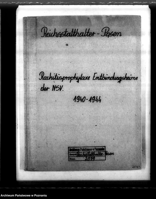 Obraz 4 z jednostki "Rachitisprophylaxe Entbindungsheime der NSV"