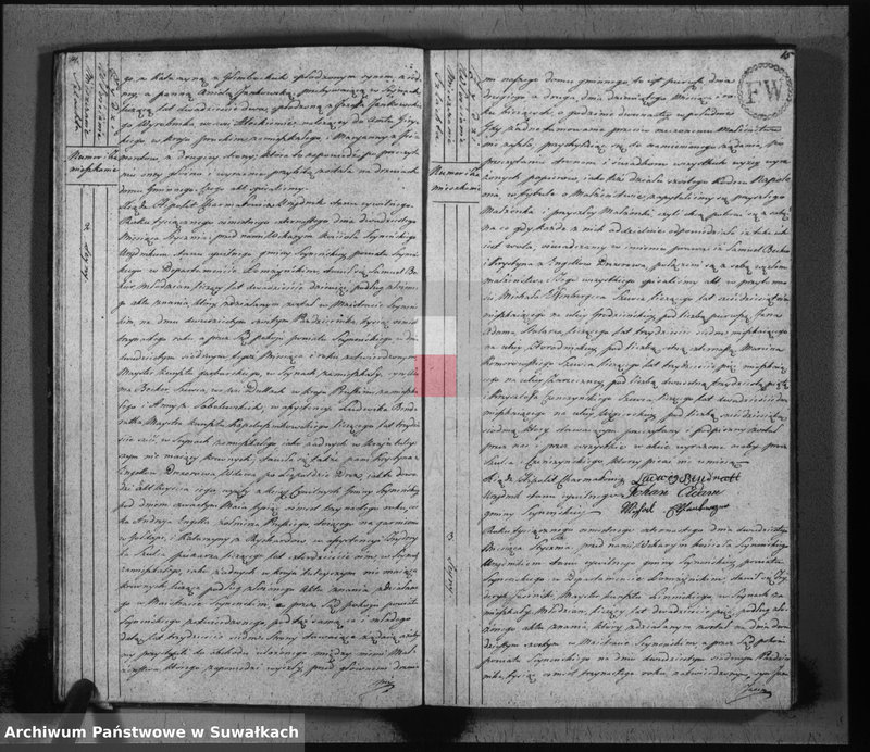 image.from.unit.number "Księga aktów stanu cywilnego zaślubionych w gminie seyneńskiey na rok 1814."