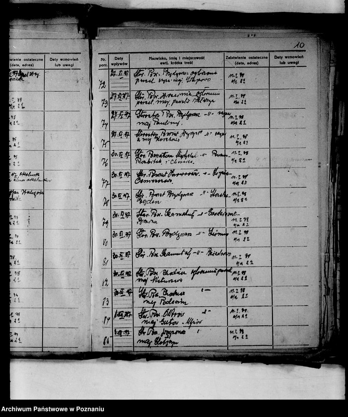 Obraz 15 z jednostki "Spisy spraw /Wydziału Rolnictwa i Reform Rolnych/"