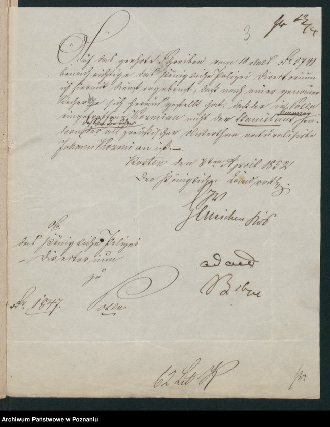 Obraz 6 z jednostki "A. betr. Stanislaus und Johann von Koźmian"