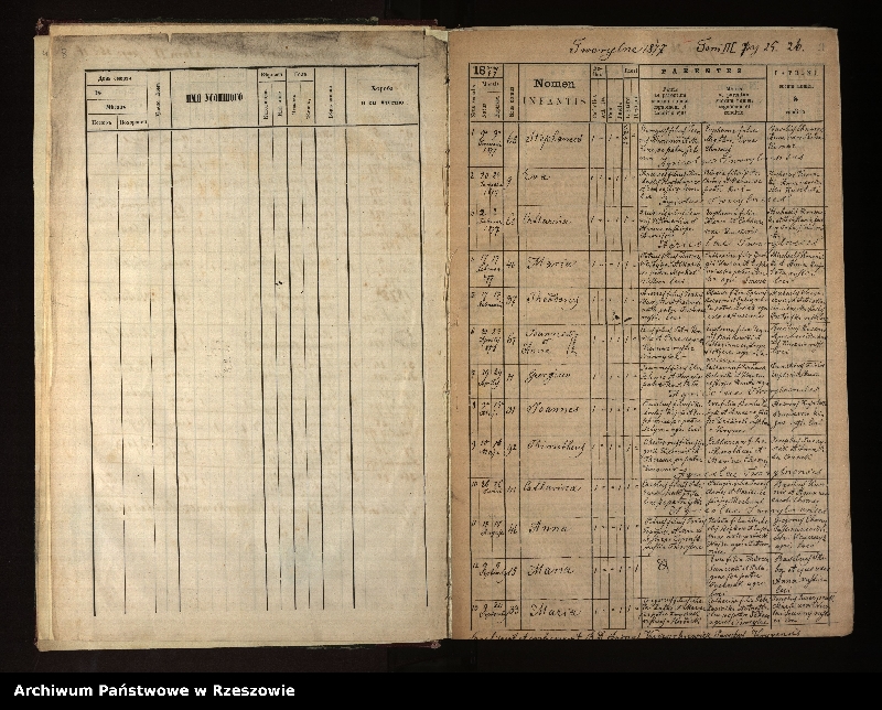 Obraz 8 z jednostki "Księga urodzeń, małżeństw i zgonów dla miejscowości Krywe (Krzywe), Hulskie i Tworylne"