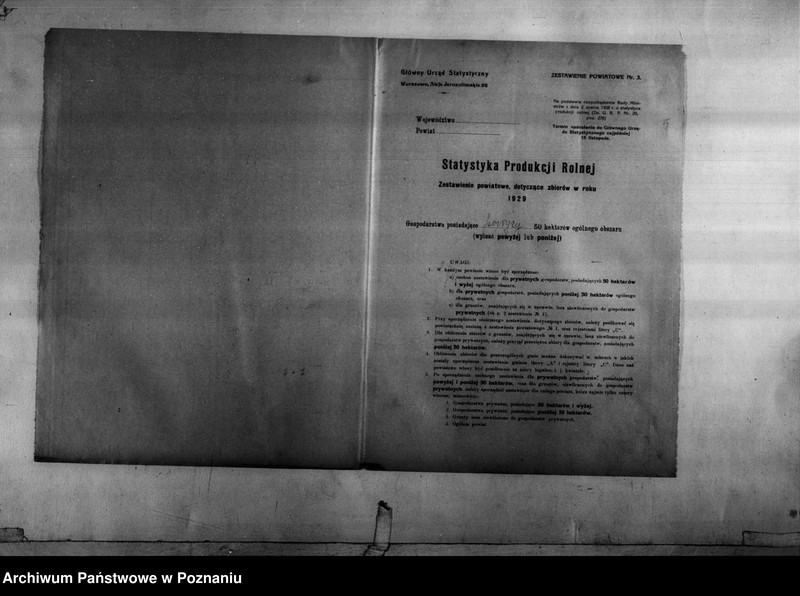 Obraz 7 z jednostki "/Statystyka produkcji rolnej - zestawienie powiatowe - Ostrów/"