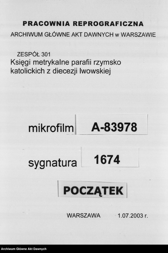 image.from.unit.number "Parafia: Lwów, parafia św. Marcina. Dekanat: Lwów. Księga metrykalna urodzeń, ślubów i zgonów dla parafii miejskiej, przedmieść: Zamarstynów i Zniesienie i wsi: Hołosko Wielkie i Hołosko Małe."