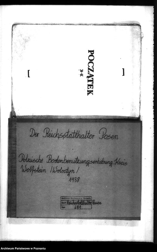 Obraz 2 z jednostki "Polnische Bodenbenutzugserhebung. Kreis Wollsbein (Wolsztyn)"