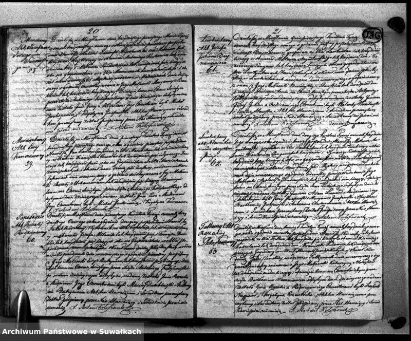 image.from.unit.number "Duplikat Aktów Urodzonych Zaślubionych y Zmarłych Osób w ciągu całego Roku 1838 Parafij Katolickiey Mirosław"