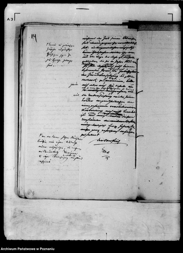 Obraz 19 z jednostki "Personalia des Regierungssekretärs Herrn Wieruszewski."