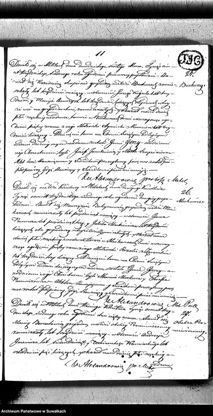 image.from.unit.number "Księga Duplikat zwana Aktów Cywilnych Urodzenia, Małżeństw i Zeyscia z R-u 1837 Parafii Metelskiey"