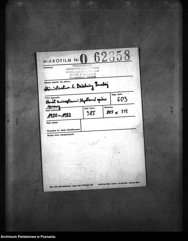 Obraz 2 z jednostki "Obrót zwierzętami [bydłem] ogólne sprawy"