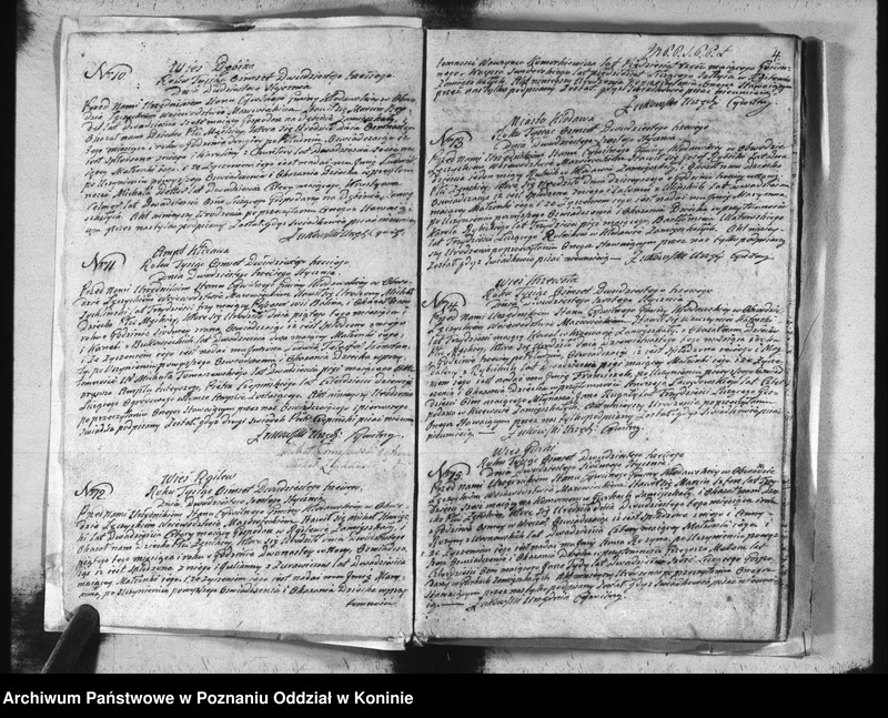 Obraz 5 z jednostki "Księga urodzeń, małżeństw i zgonów"