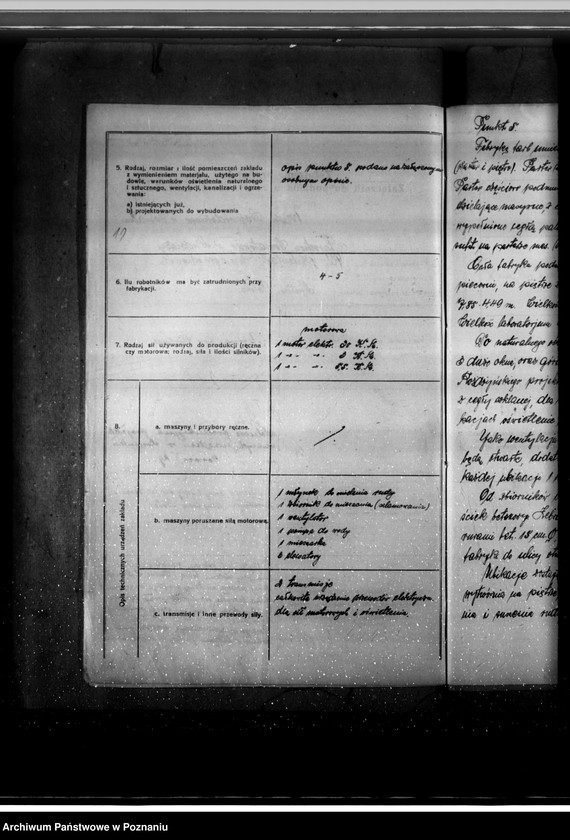 Obraz 16 z jednostki "Zatwierdzenie zakładu przemysłowego Fabryka Farb "Metalofarb" Ujście pow. chodzieski"