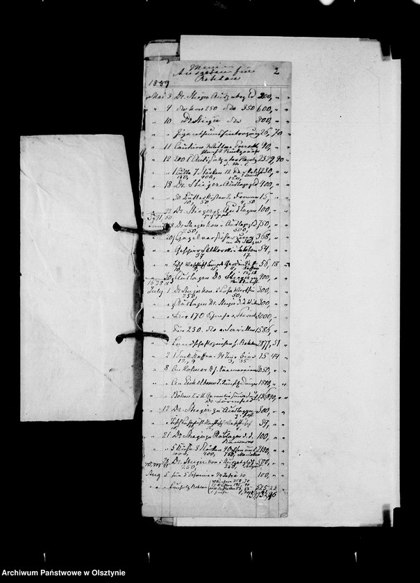 image.from.unit.number "/Geldeinnahme u. Ausgabe u. a. Wirtschaftsakten des Anna v. Lehndorffschen Allodiaguts Rehsau mit Sandhof u. Carlswalde/"