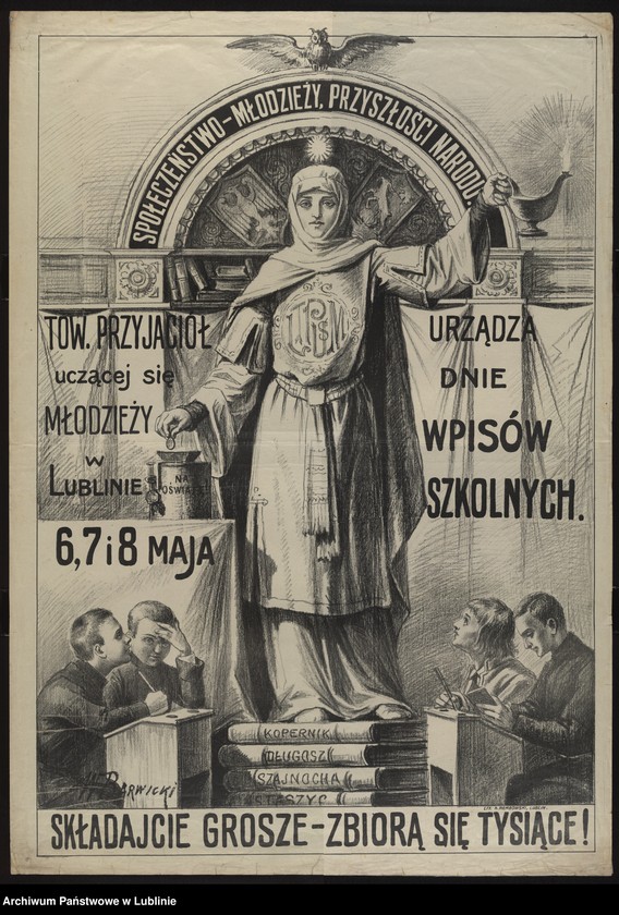 Obraz 10 z kolekcji "Edukacja i oświata na plakacie, afiszu i druku ulotnym APL111"