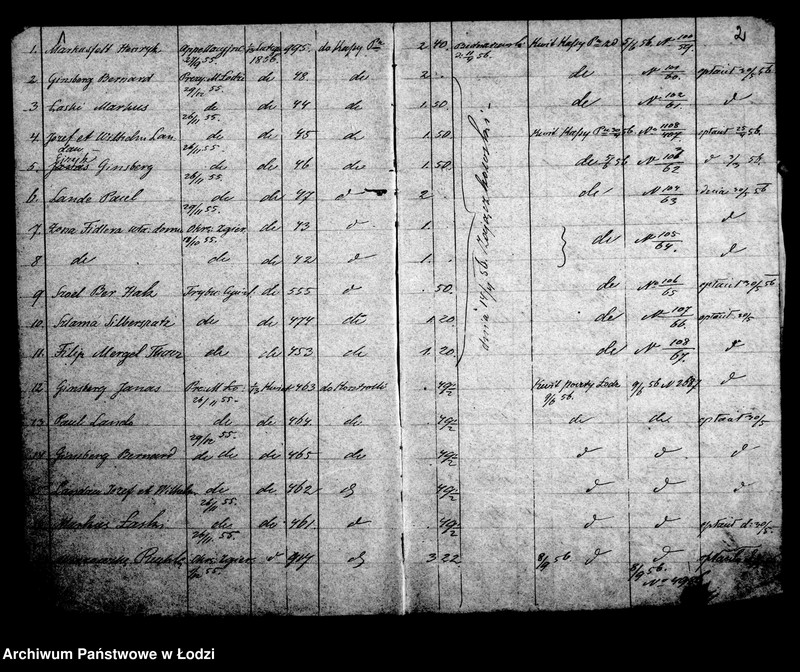 Obraz 5 z jednostki "Kontrolla nadsyłanych awizacji kar sądowych Magistratu miasta Łodzi"