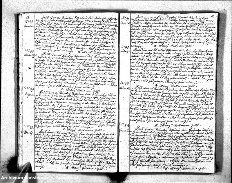 image.from.unit.number "Duplikat Aktów Urodzonych, Zaślubionych i Zeszłych Urzędnika Stanu Cywilnego Rzymsko-Katolickiego Kościoła Obrzędu Łacińskiego Kopciowskiey Parafii z Roku 1841"