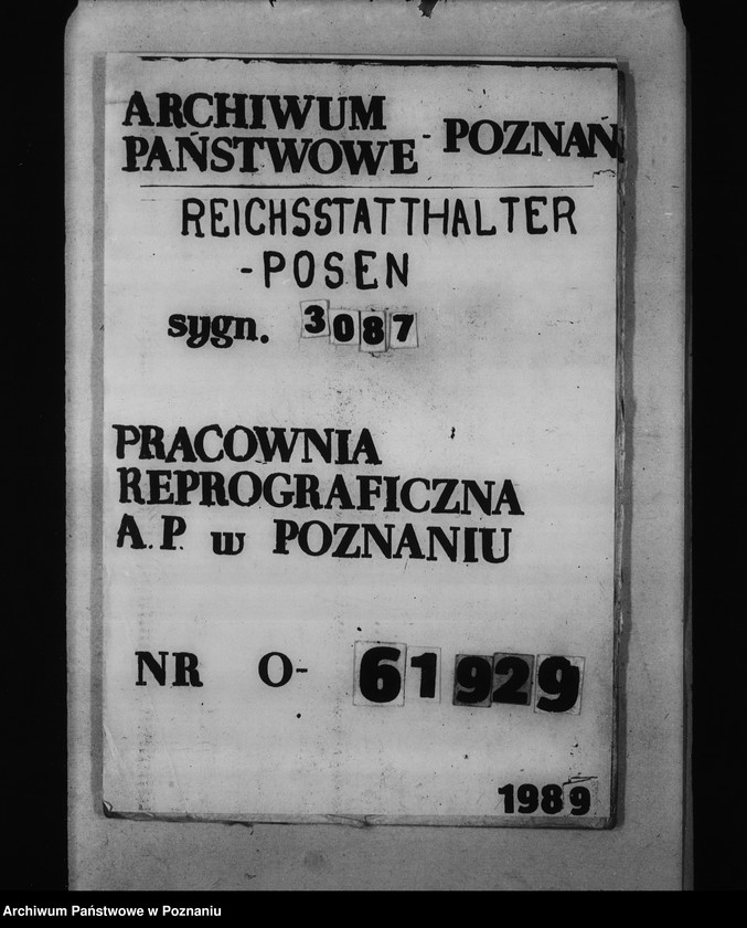 Obraz 1 z jednostki "Finansowanie przebudowy zamku w Poznaniu"