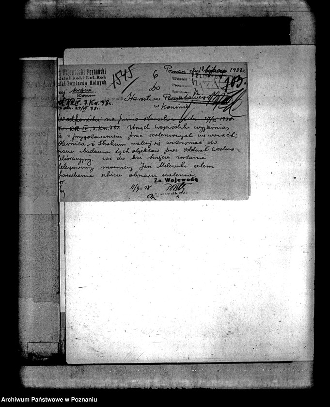 Obraz 10 z jednostki "Akta techniczne dotyczące podziału wspólnego pastwiska wsi Święte powiatu konińskiego"