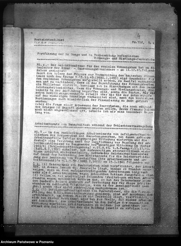 Obraz 9 z jednostki "Nachrichtendienst für das Bauwesen"