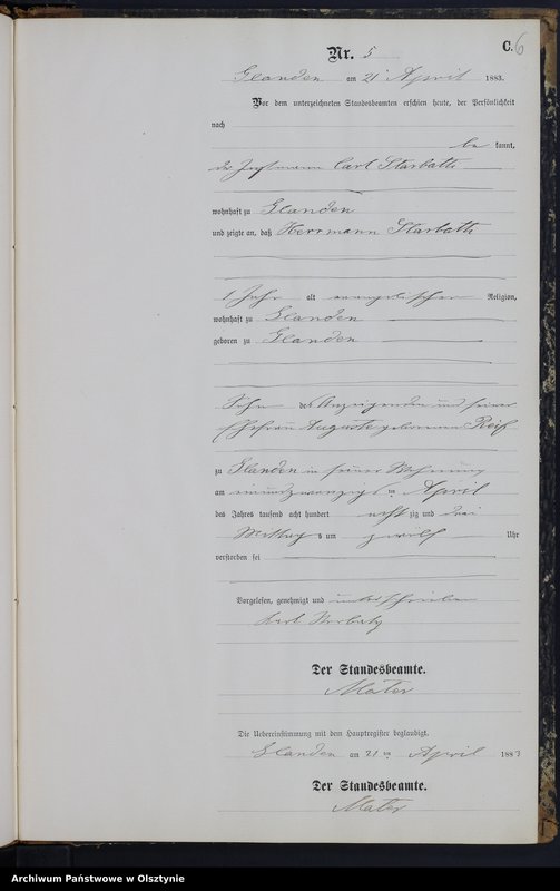 image.from.unit.number "Sterbe-Neben-Register Nr 1 - 13"