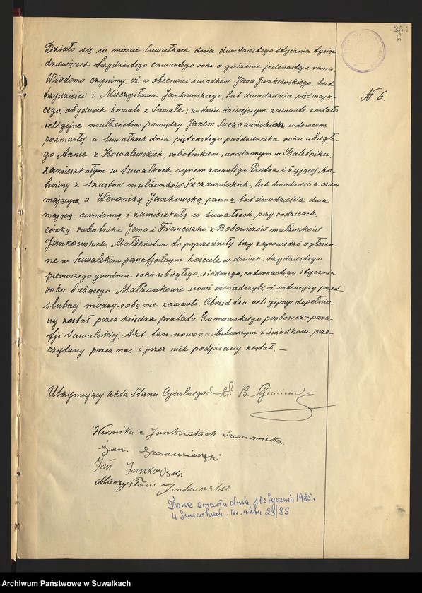 image.from.unit.number "Akty małżeństwa 1934"
