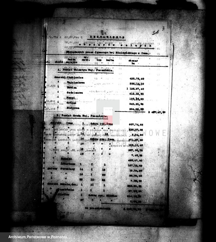 image.from.unit.number "Majątek Chobienice powiatu wolsztyńskiego wyłączenie z art. 4 i 5 ustawy o reformie rolnej Ignacy Mielżyński"