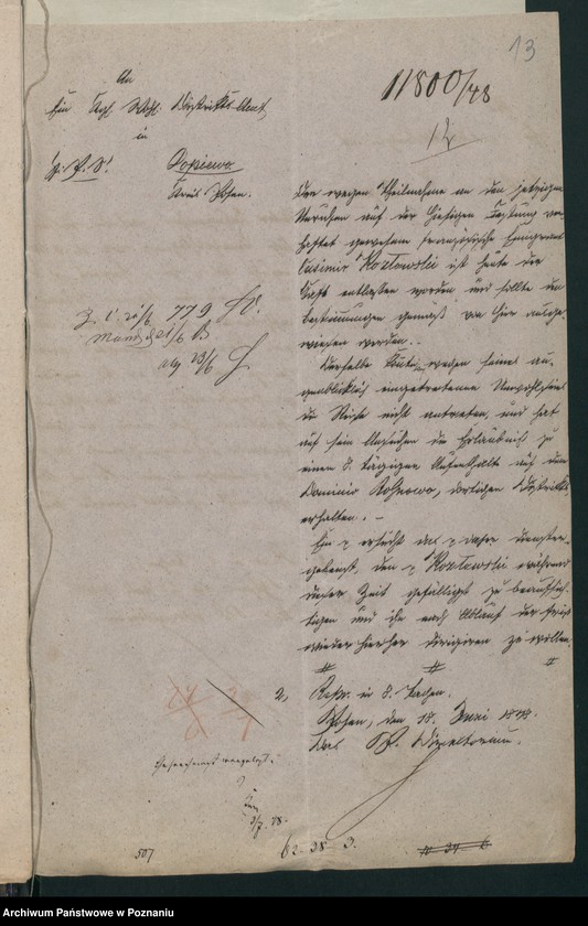 Obraz 19 z jednostki "A. betr. Kazimir von Kozłowski"