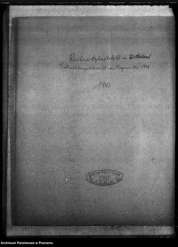 Obraz 4 z jednostki "Reichswirtschaftshilfe im Wartheland. Entwicklungsübersicht von Beginn bis 1942"