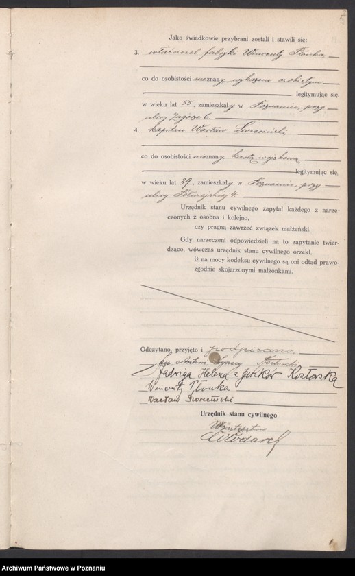 Obraz 8 z jednostki "Księga miejscowa małżeństw tom I [Rejestr główny małżeństw]"