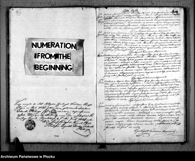 image.from.unit.number "Akta urodzeń, małżeństw i zgonów"