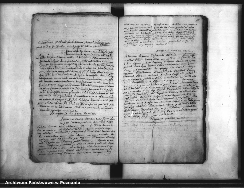 Obraz 13 z jednostki "Inscriptiones, resignationes [protocollon]"