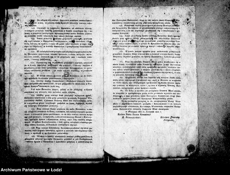 Obraz 20 z jednostki "Akta tyczące się różnych korespondencyj z władzami wyższymi"