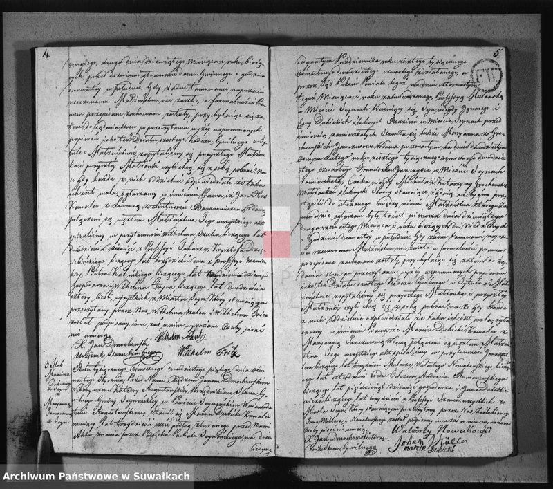 image.from.unit.number "Akta zaślubionych gminy seyneńskiey w roku 1825."