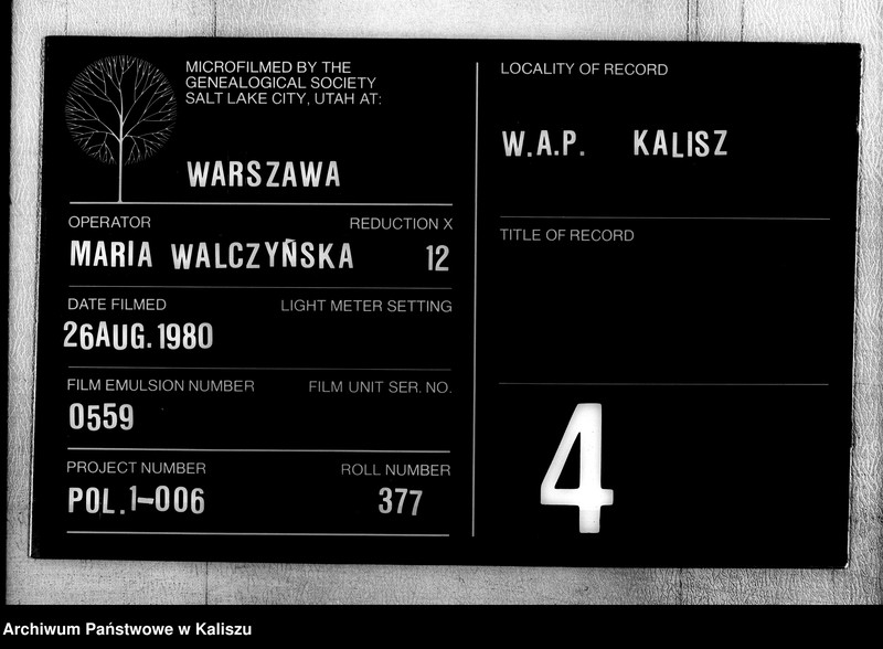 Obraz 1 z jednostki "Księga urodzeń, małżeństw, zgonów (duplikat)"
