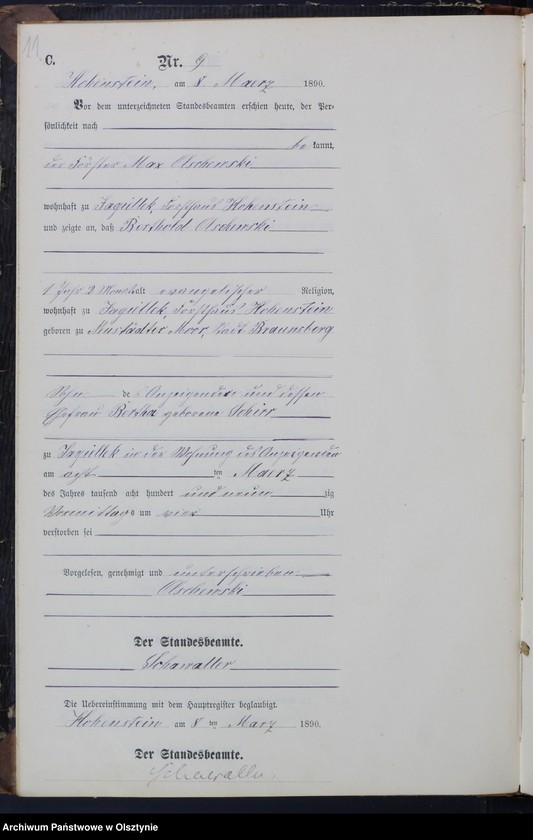 image.from.unit.number "Sterbe-Neben-Register Nr 1 - 86"