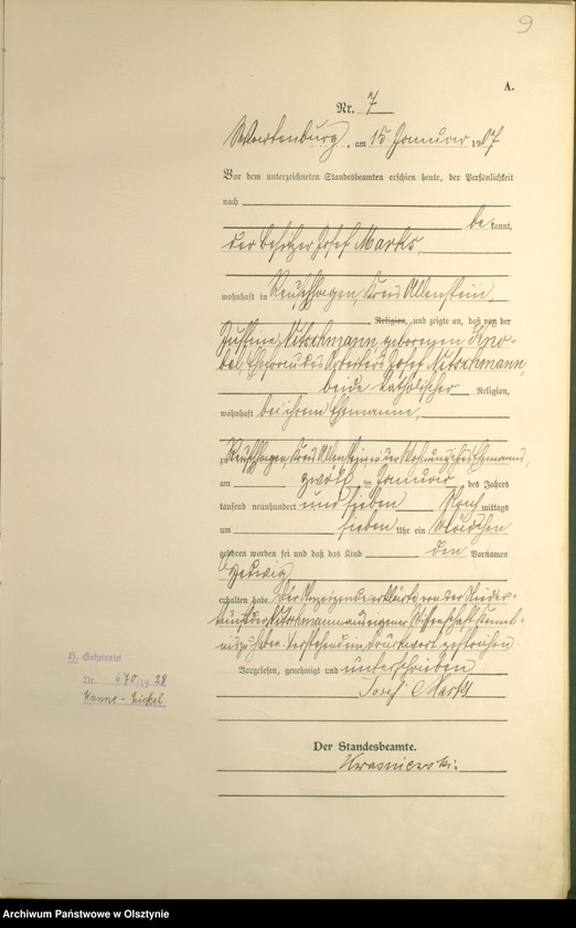 image.from.unit.number "Geburts-Haupt-Register Nr 1 - 159"