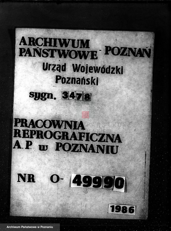 Obraz 1 z jednostki "Nadzór nad gospodarką w lasach majętności Cichowo powiat kościański"