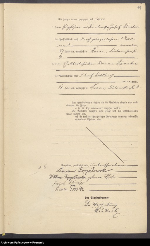 Obraz 13 z jednostki "Księga miejscowa małżeństw tom III [Rejestr główny małżeństw]"